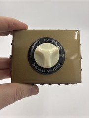 VINTAGE STEREO SPEAKER SELECTOR SWITCH