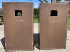 Pair Of Pioneer HPM-100 Empty Speaker Cabinets PICKUP ONLY in 49120 NO SHIPPING