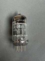 GE JG-5814A triple mica tube aka 5814A, an industrial 12AU7A tests strong