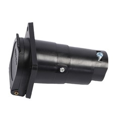 1pc For 12V 7 Pin Round Trailer Plug 7 Way Socket Adapter Wiring Connector