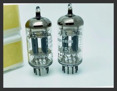 2 x NOS Siemens Halske 5751 12AX7 ECC83 Sealed Audio Triode Tubes Vintage Hi-Fi