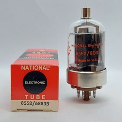 6883B GE NOS VALVE TUBE (12 VOLT HEATER VERSION 6146B)