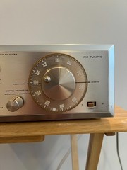 H.H. Scott 333 Wideband AM/FM Stereomaster Tube Tuner – Rare VINTAGE