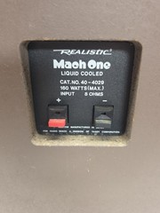 Realistic Mach One 15&Prime; Speaker Liquid Cooled 160W 8Ohm New Foam Vintage 40-4029