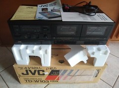 JVC TD-W103 Dual Cassette Deck with Original Box
