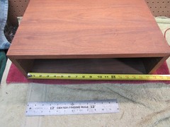 Vintage Stereo Radio Hi-Fi Wood Cabinet Mcintosh Fisher Scott 17&Prime;x4.5&Prime;