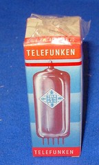 NOS / NIB Sealed Telefunken 12AX7 Smooth Plate Vacuum Tube
