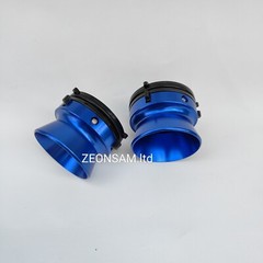 1 Pair Pro 1/4&Prime; Revox NAB Hub Adapters For Reel To Reel Tape Recorders (blue)