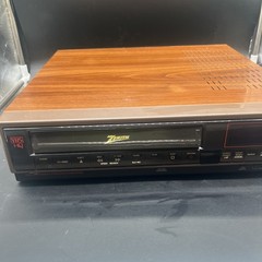 Zenith Vintage VCR VHS Player VRE205 Working No Remote Brown Wood Grain Tested/W