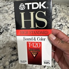 Vintage VHS Blank Tape Lot Of 12 Sony TDK Assorted New Sealed