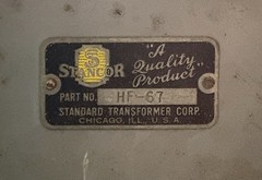 Vintage Custom 6L6 Tube Amp Chassis – Stancor HF-67 Output Transformer – Tested