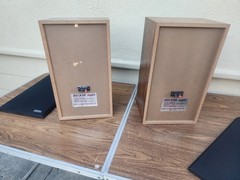BECKER EIGHT home Stereo Speakers vintage — LOCAL PICK UP SAN JOSE,CA