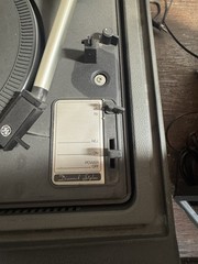 Vintage GE General Electric Stereo Phonograph 8-6750 Turntable w/Speakers Manual