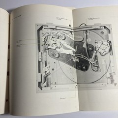 Pioneer PL-115D Turntable Service Manual 1976 Original Rare