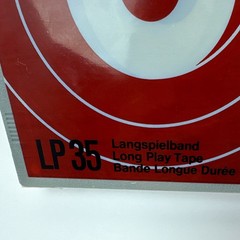 BASF LP35 Reel to Reel Tape Blank Factory Sealed 540m New Old Stock NOS Germany
