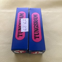 Tungsram E80CC 6085 CV5989 /Top 12AU7 new tested matched lot of 2