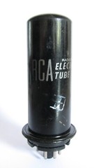 1945 RCA 6L6 metal Power Amp Tube – Hickok 539B tests @ 5300, min:3300