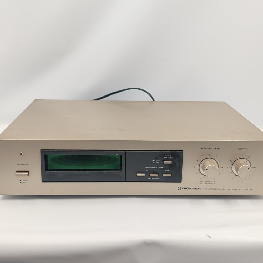 Vintage Pioneer Reverberation Amplifier SR-9 – Tested Powers On