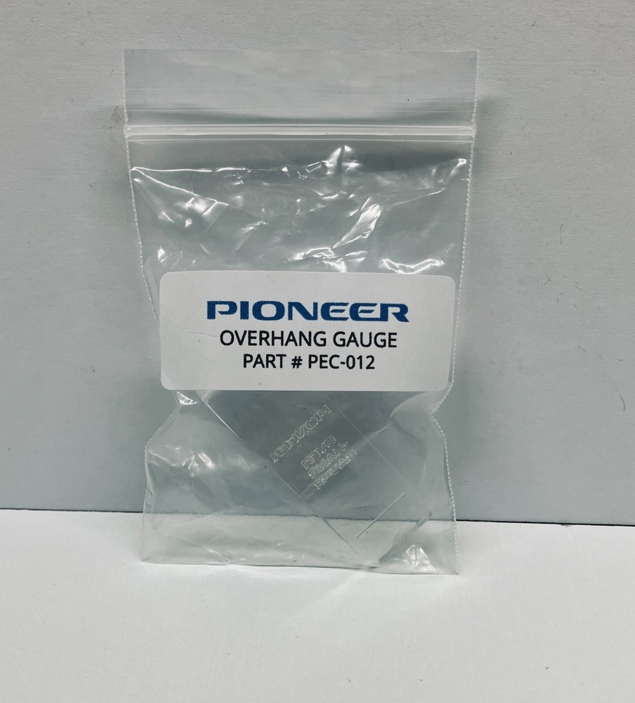 Original Pioneer Turntable Part #PEC-012 Overhang Gauge in excellent condition