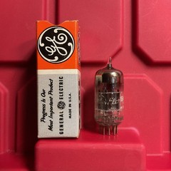 Vintage GE 5BK7A Vacuum Tube Test Good! Free Shipping