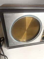 1960&rsquo;s SYLVANIA RM-300R AM/FM radio w/wood & metal case -Works & sounds good!