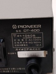 PIONEER Digital Timer DT400 Vintage Audio Component Tested from Japan