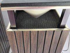 Vintage Omni Directional Sound Speakers Unbranded For Parts Or Repair