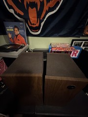 Rare Vintage Micro-Acoustics FRM-3 Vari-Axis Bookshelf Speakers! See Video!