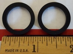 Square Belts 2.3 x .091 x .108&Prime;, 58.42 x 2.3114 x 2.743 mm, Set of 2 pcs