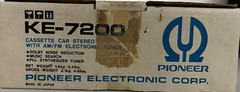 Pioneer KE-7200 Cassette Car Stereo with AM/FM Electronic Tuner
