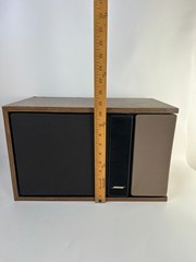 Bose 301 Series II Direct Reflecting Speakers Pair Walnut Tested Working