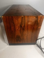 1960&rsquo;s SYLVANIA RM-300R AM/FM radio w/wood & metal case -Works & sounds good!