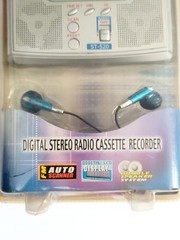 Vintage SUPERTECH Digital Stereo Radio Cassette RECORDER Portable Music Player