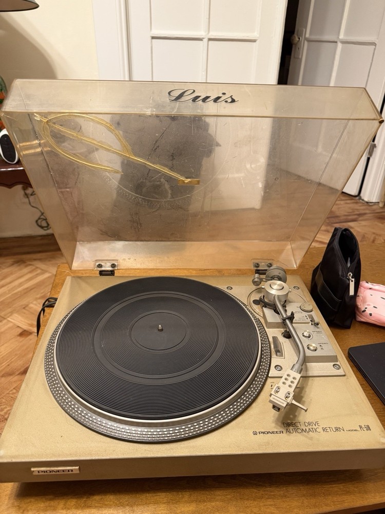 Vintage Pioneer PL-518 Direct Drive Automatic Return Turntable in Original box
