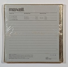 SEALED Maxell UD 35-90 7&Prime; Reel To Reel Tape New In Box NOS Japan (Lot of 2)