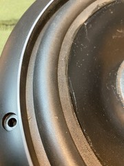 Infinity SM10-1 Woofer 71985 10&Prime; Bass Driver 3.6 Ohm Refoamed Rubber Ring Mounts