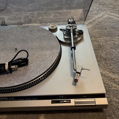 Vintage Technics SL-B20 Turntable Shure DT15 P Cartridge, New Belt & Cord, Works