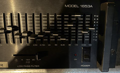 Vintage Altec Lansing Model 1653A Equalizer Rack Mount USA Pro Audio EQ 120V 30W