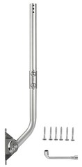 CEKAY Stainless Steel Antenna Mount (1.5&Prime; x 35&Prime;), Heavy-Duty Adjustable J-Pole M