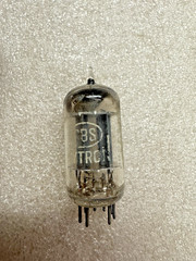 Early 50&rsquo;s Amperex Philips 12AU7 ECC82 Welded – Long Plate Tube Good Holland