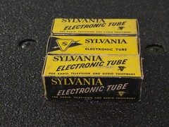 intage Sylvania Electronic Tube Lot (8BH8, 5BK7A, 5BE8) – NOS in Original Boxes
