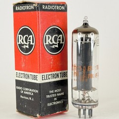 (1) Tested RCA 12CA5 Tube with Box Date Code BD 12CA5 Beam Power Vacuum Tube