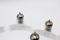 Matched Quad 6J1P-EV/EF95 /6F32 /6AK5.Pentode Tubes. VOSKHOD.Etracer Tested.