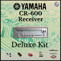 Yamaha CR-600 Receiver Deluxe Upgrade Kit Genuine Parts Restoration