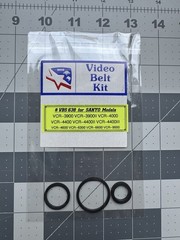 VCR Belt KIT for SANYO VCR3900 VCR4000 VCR4400 VCR4600 VCR6300 VCR9000 + Others