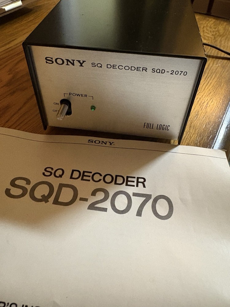 Sony SQ DECODER sqd-2070