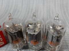 RCA 12AU7 Clear Top Vacuum Tubes (3) Amplitrex Tested 104/90% 95/104% 81/90% Gm