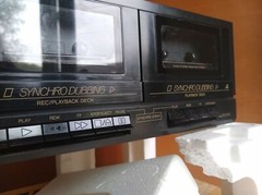 JVC TD-W103 Dual Cassette Deck with Original Box