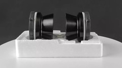 1 Pair Champagne Gold Nab Adapters for R2R Recorders Revox TASCAM Pioneer