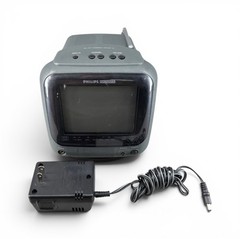 Philips Magnavox RD0525 C102 5&Prime; Compact Color TV with Power Cord – Tested